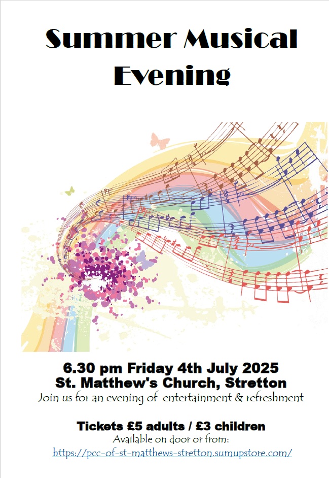 Poster for Summer Musical Evening